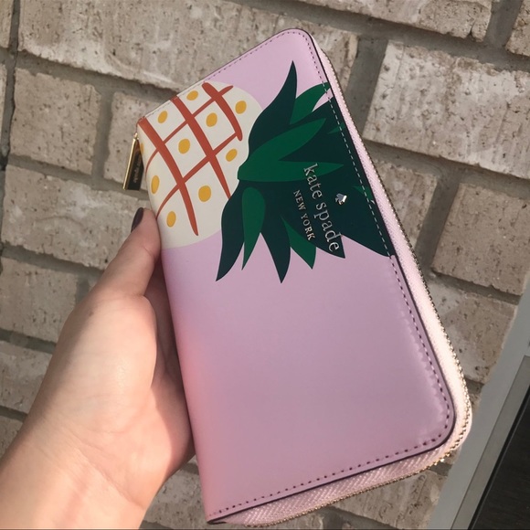 Kate Spade large continental pineapple wallet - Picture 13 of 13